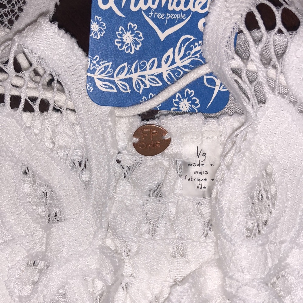 Free People Adella Lace Detail Smock Back … - Picture 15 of 16
